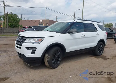 2018 Ford Explorer Xlt из США, поврежденный, VIN 1FM5K8D84JGA18665